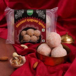 Coconut Gulkand Ladoo
